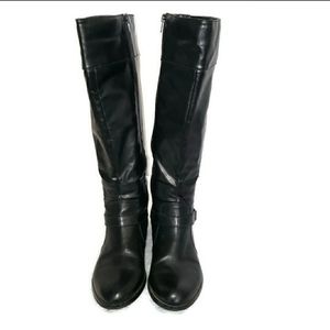 ALFANI black knee high Jessa boots in size 9M